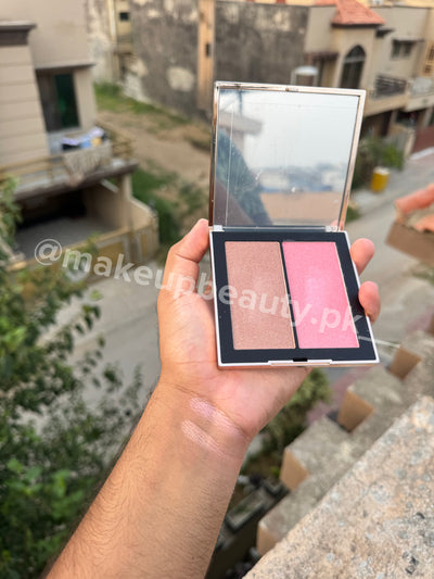 NARS Unihibited Blush Duo Palette 19 Grams Combined Quantity.