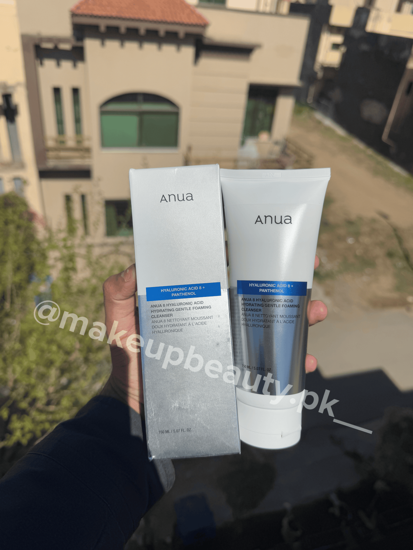 Anua Hyaluronic Acid & Panthenol Hydrating Gentle Foaming Cleanser 150 ML.
