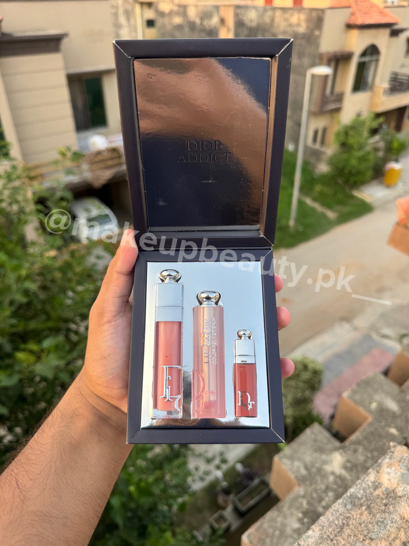 Dior Addict 3 in 1 Lip Glow & Balm set.