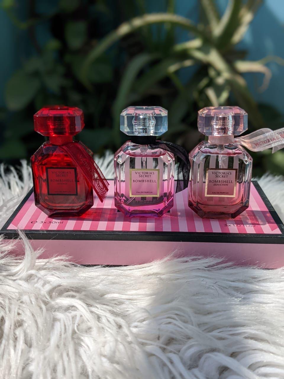 Victoria exclusive secret bombshell mini perfume set