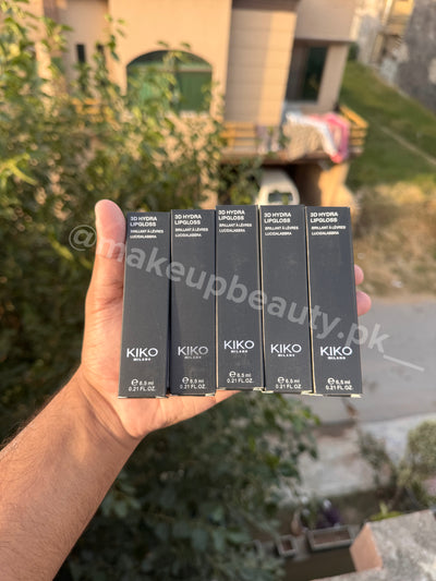 Kiko Milano 3D Hydra LipGloss 6.5 ML each.