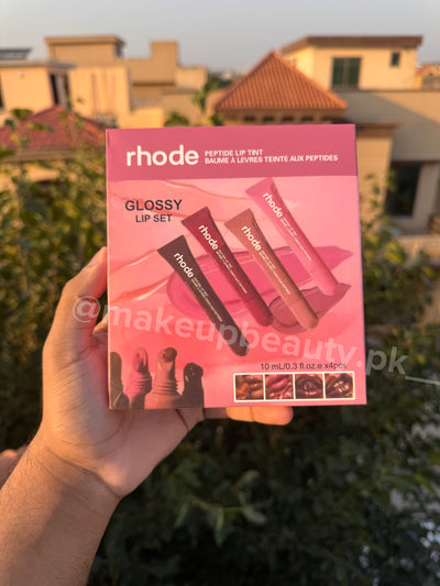 Rhode Peptide Lip Tint – Glossy Lip Set 4 in 1.
