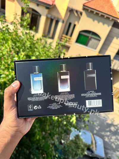 YSL 3 in 1 Perfume set For men.