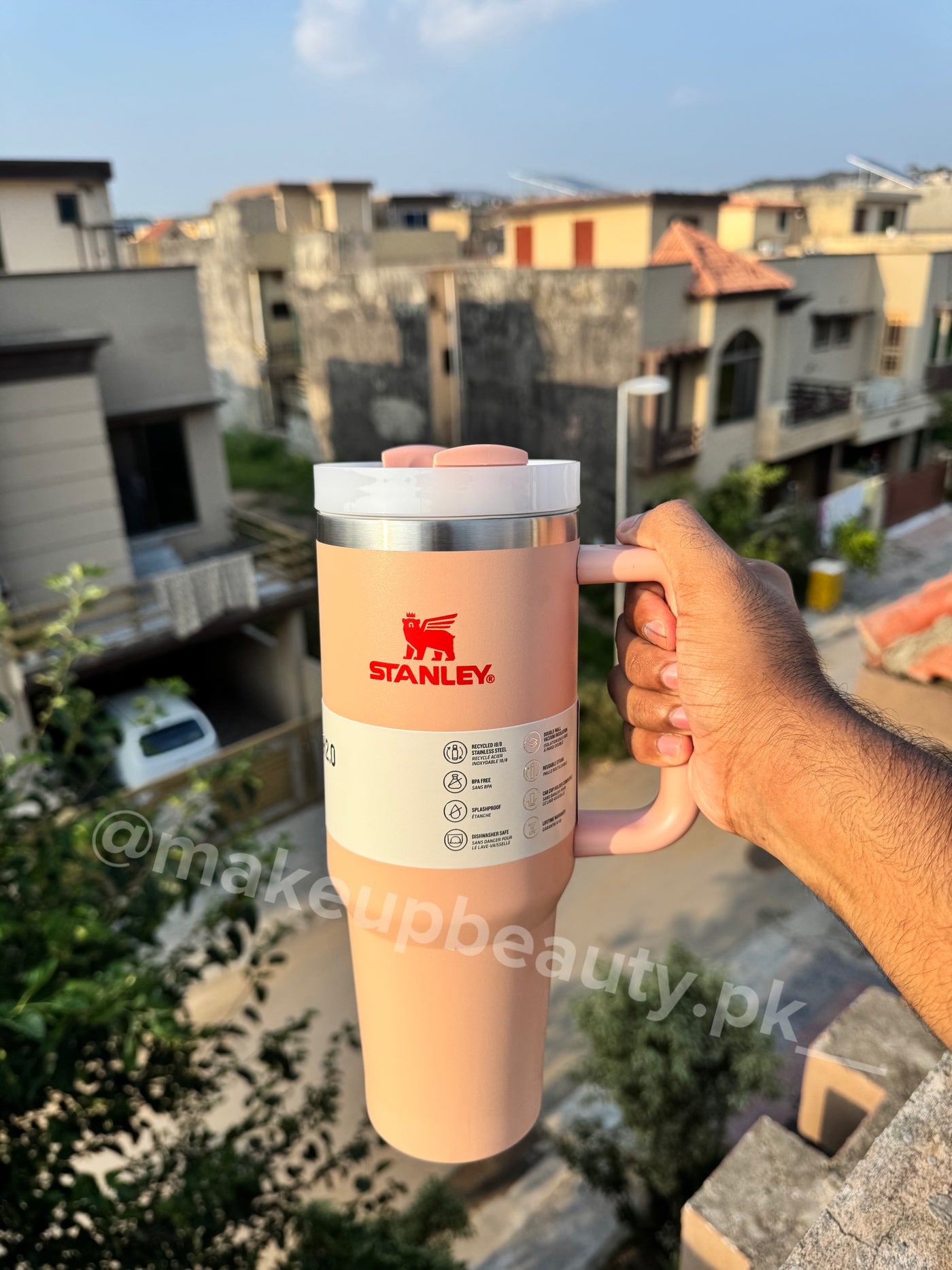 Stanley Quencher H2.0 Tumbler 1.18L. With Strow.