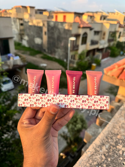 Tower 28 Lip softie Tinted Lip Treatment set Bundle of 4.