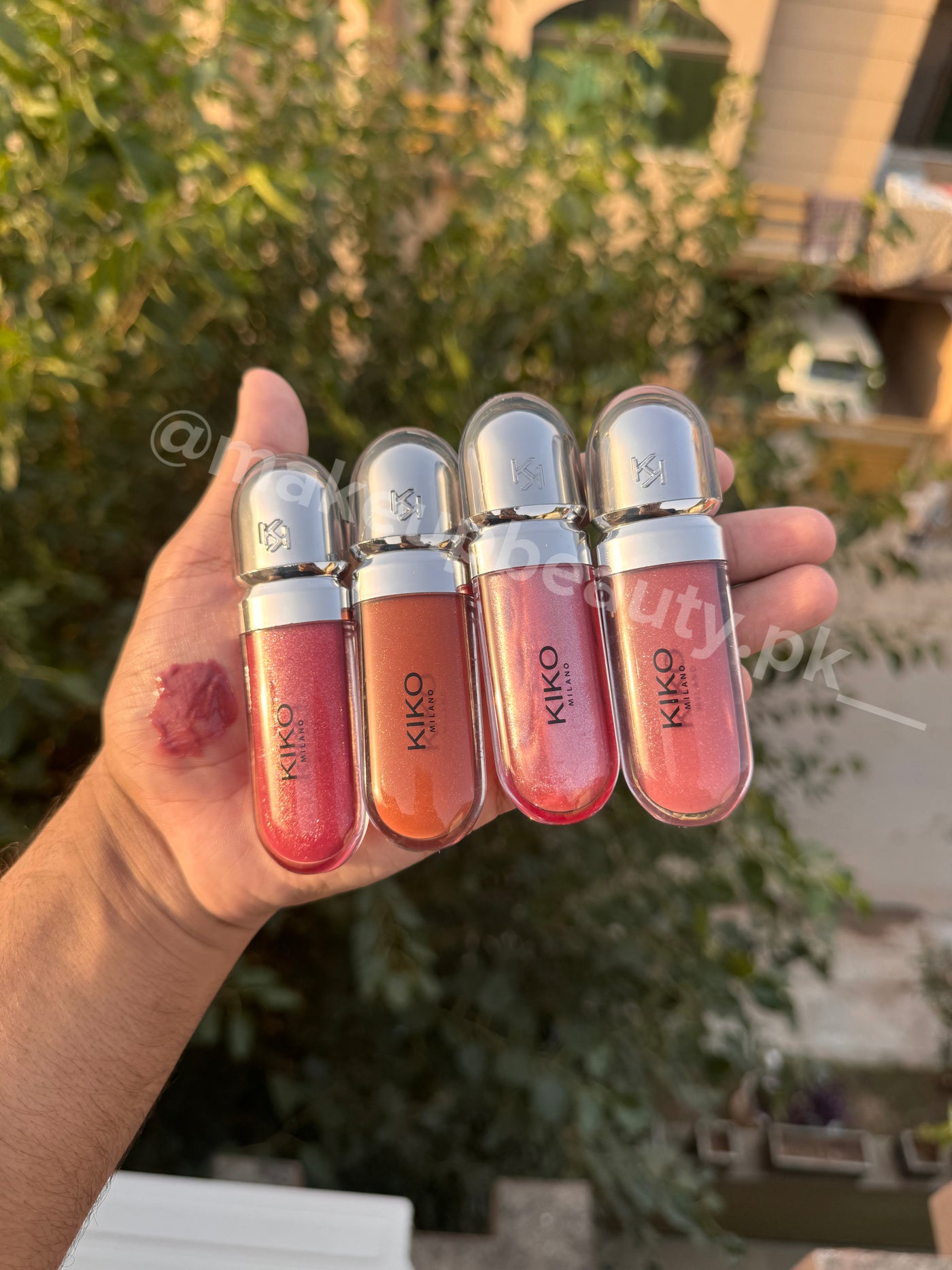 Kiko Milano 3D Hydra LipGloss 6.5 ML each.