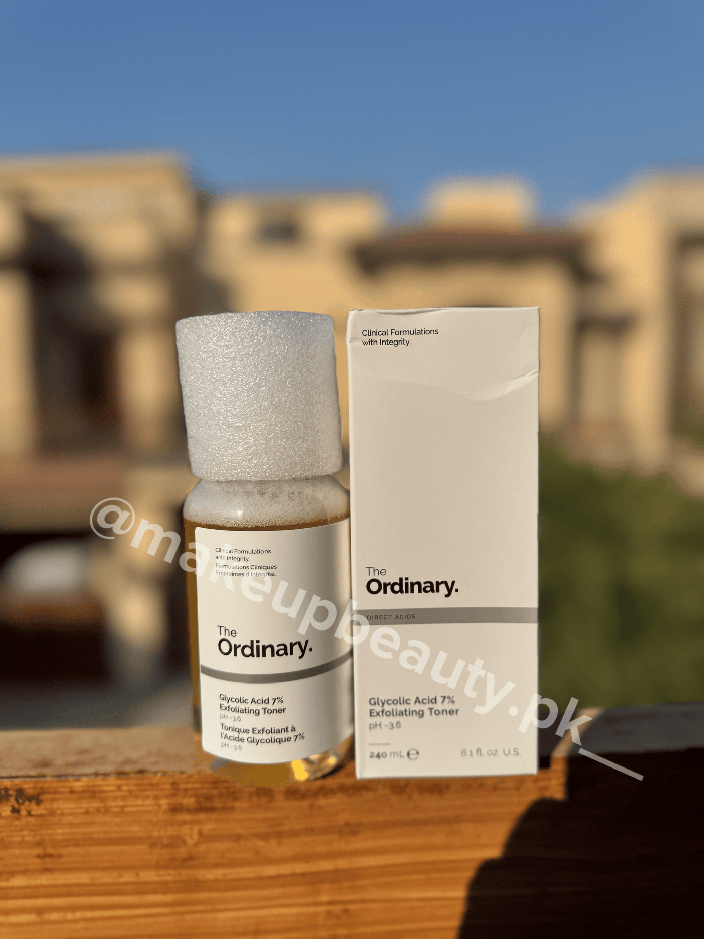 New The Ordinary Glycolic Acid exfoliating Tonic solution 240 mL