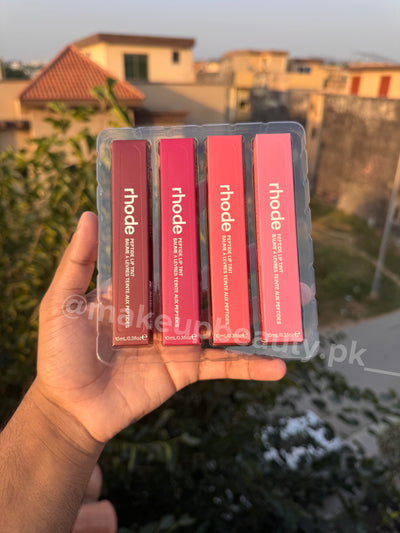 Rhode Peptide Lip Tint – Glossy Lip Set 4 in 1.