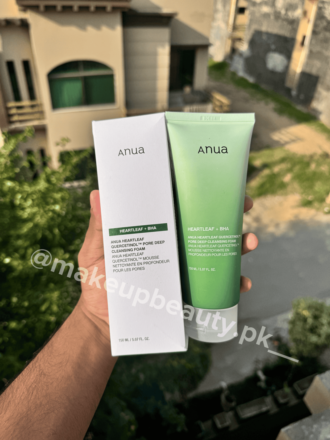 Anua Heartleaf + BHA Quercetinol Deep Cleansing Foam – 150ml.