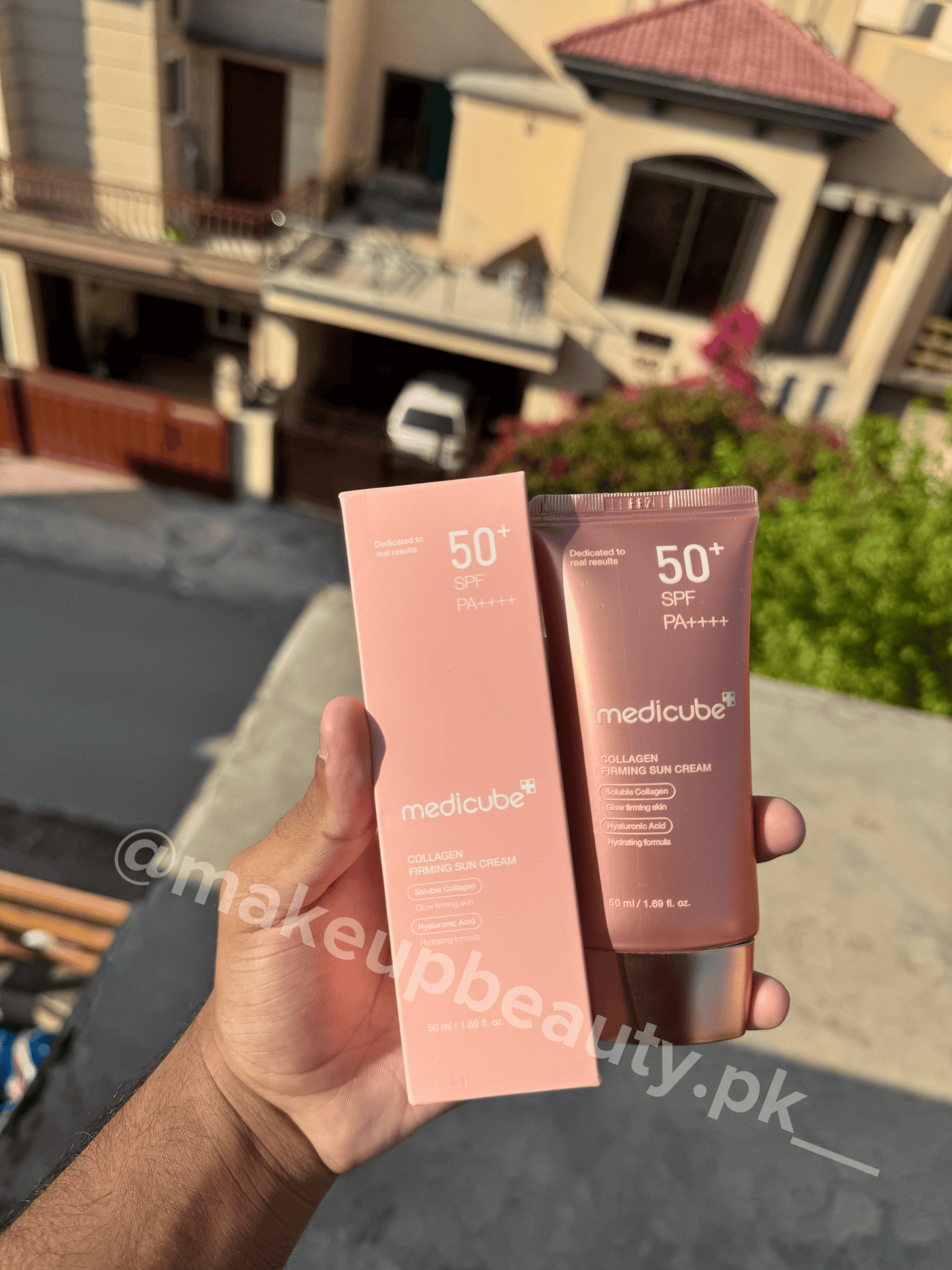 Medicube Collagen Firming Sun Cream SPF 50+ PA++++ (50ml) ☀️✨
