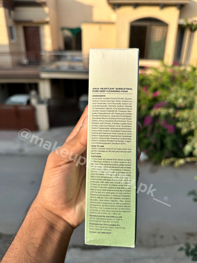Anua Heartleaf Quercetinol Pore Deep Cleansing Foam 🌿✨