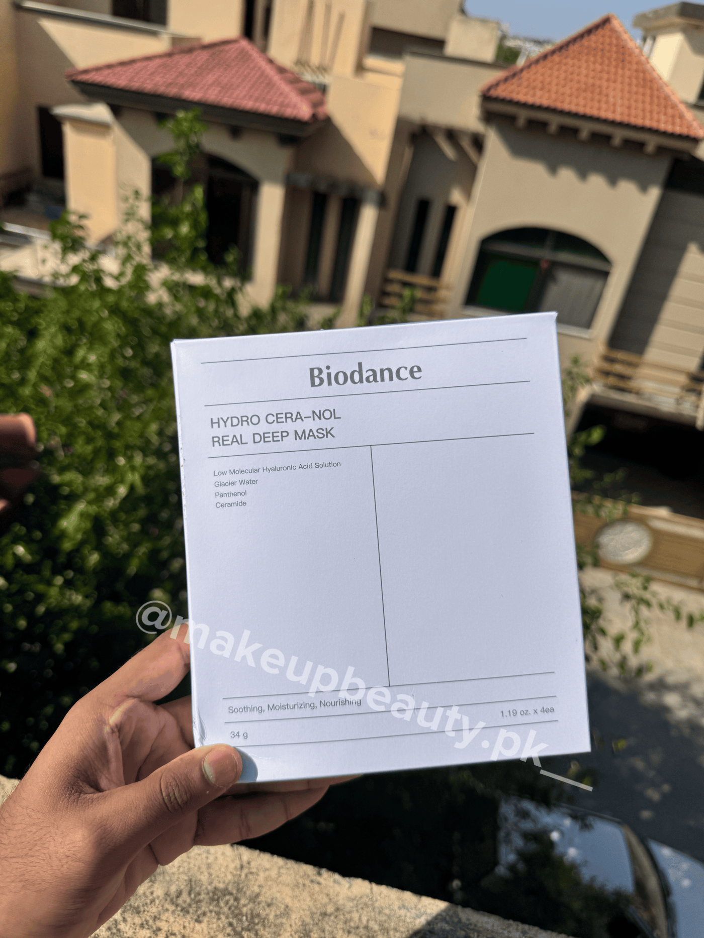 Biodance Hydro Cera Nol Pack of 4 sheet masks.