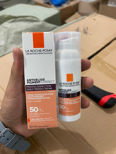 LA ROCHE POSAY ANTHELIOS PIGMENT CORRECT 50+ SPF TINTED SUNSCREEN