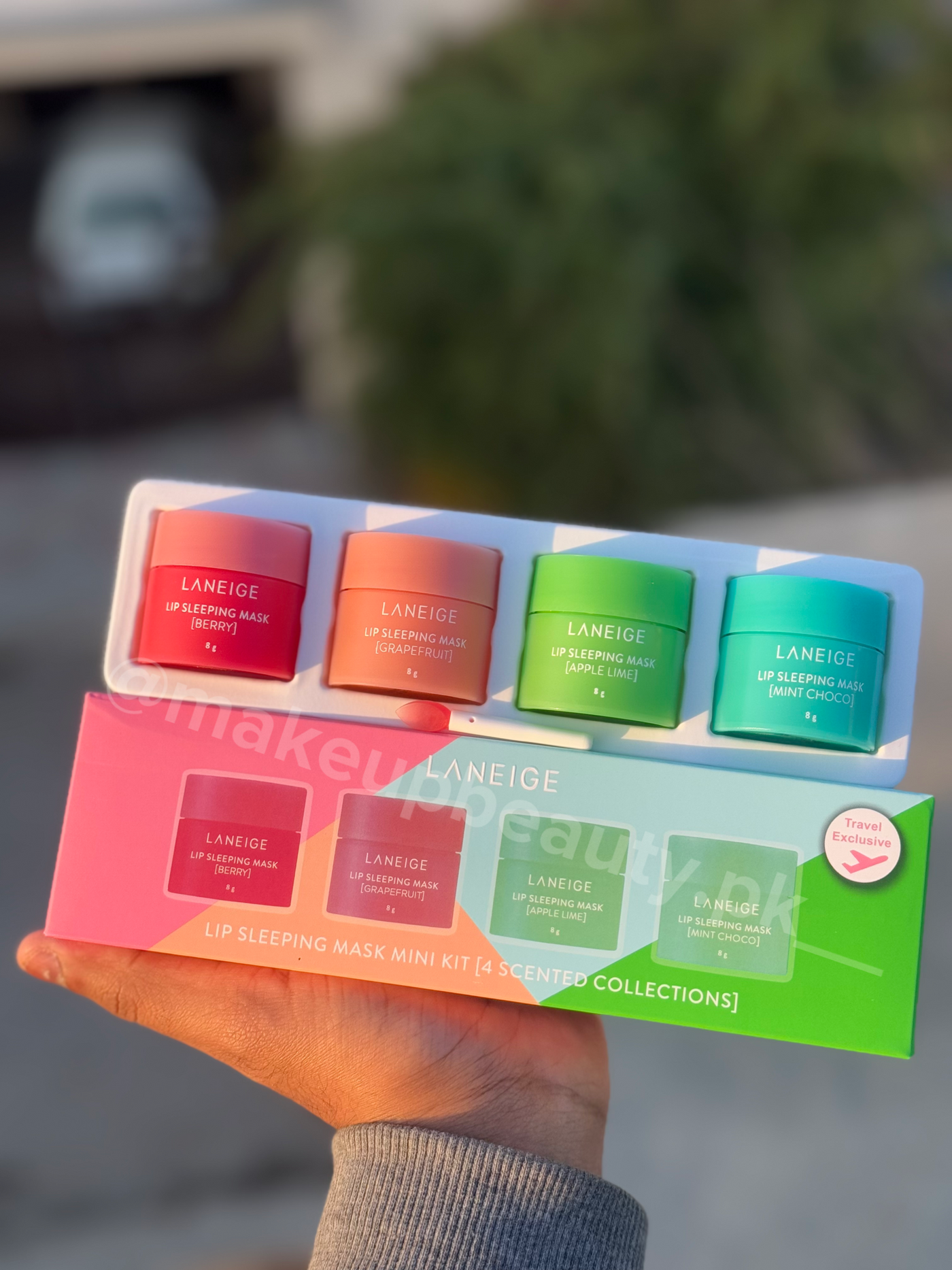 Leneige 4 in 1 Lip sleeping masks Pack 8 grams each with spatula and Box.