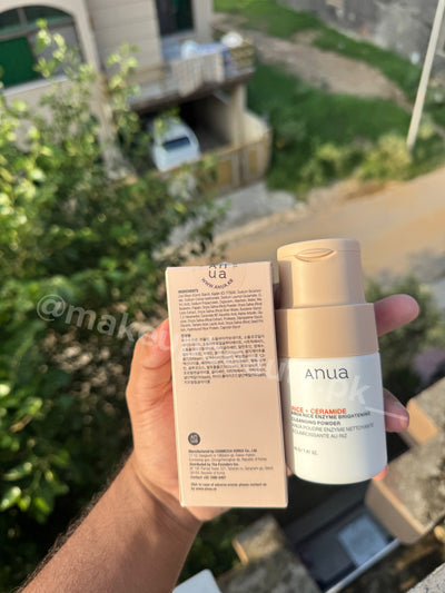 Anua Rice + Ceramide Enzyme Brightening Powder 40 grams.
