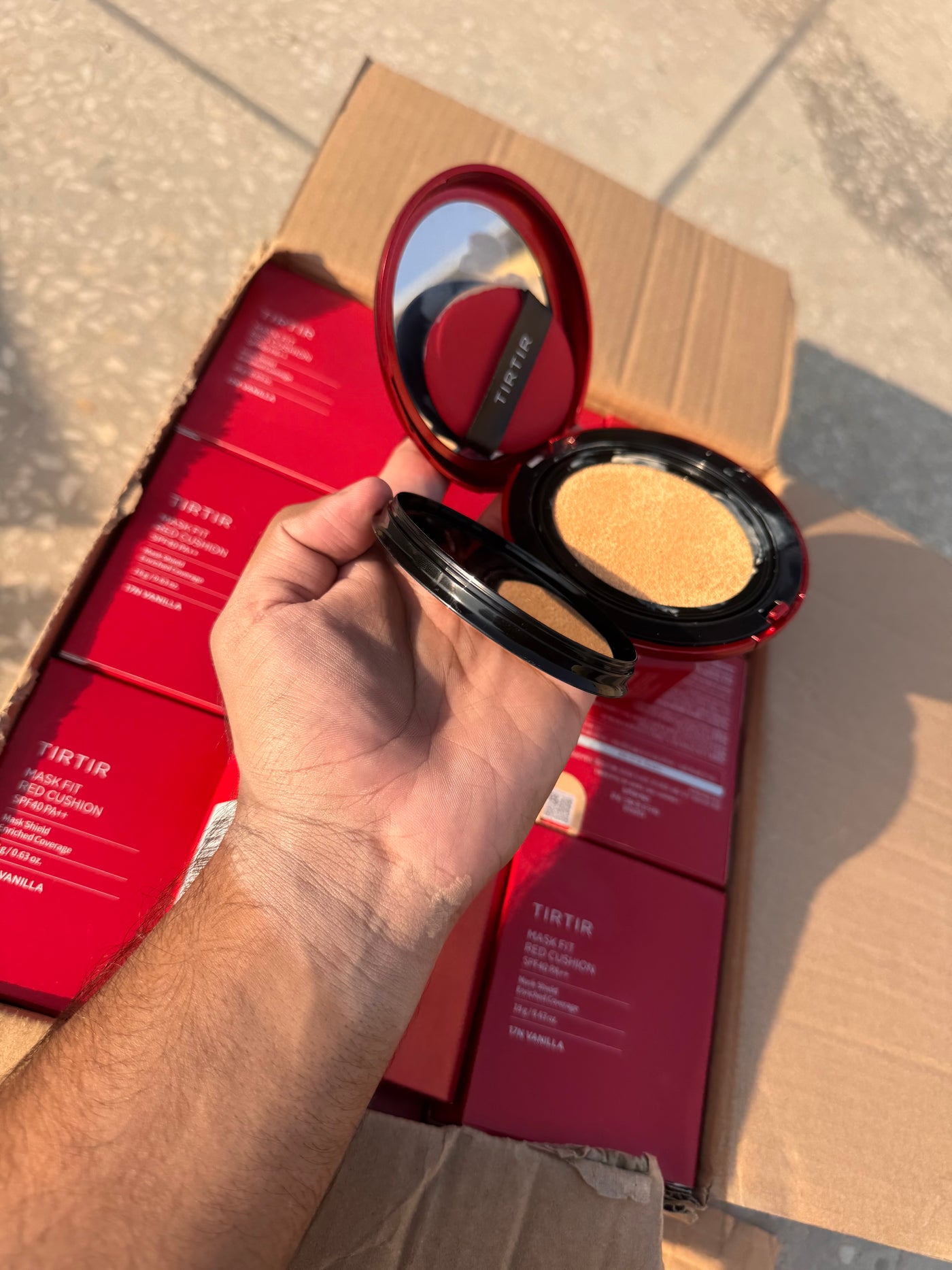Tirtir Mask Fit Red Cushion Foundation With Spf 40 PA++ Shade: 17N Vanilla