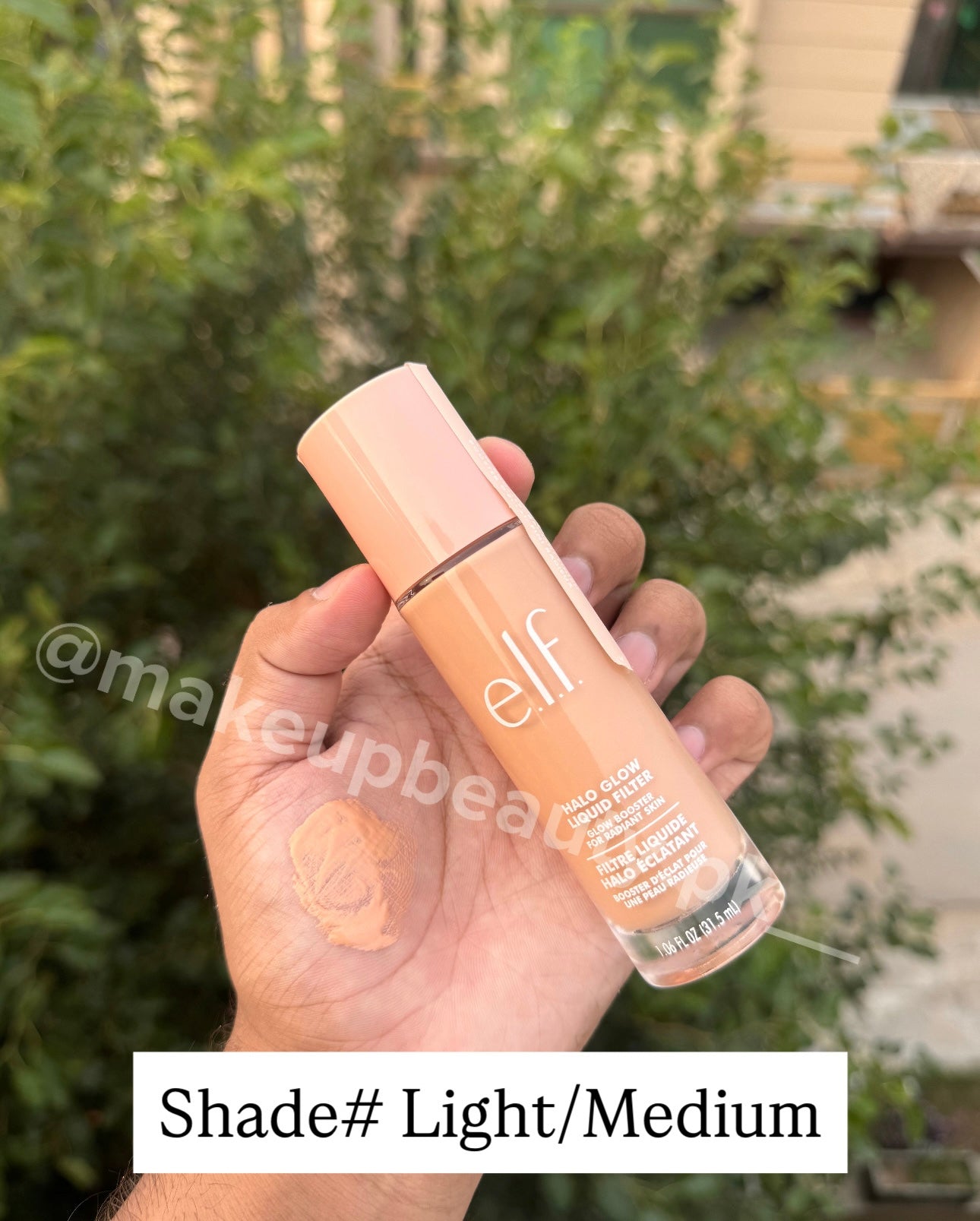 e.l.f Halo Glow Liquid Filter Flundation 31.5 ML each.