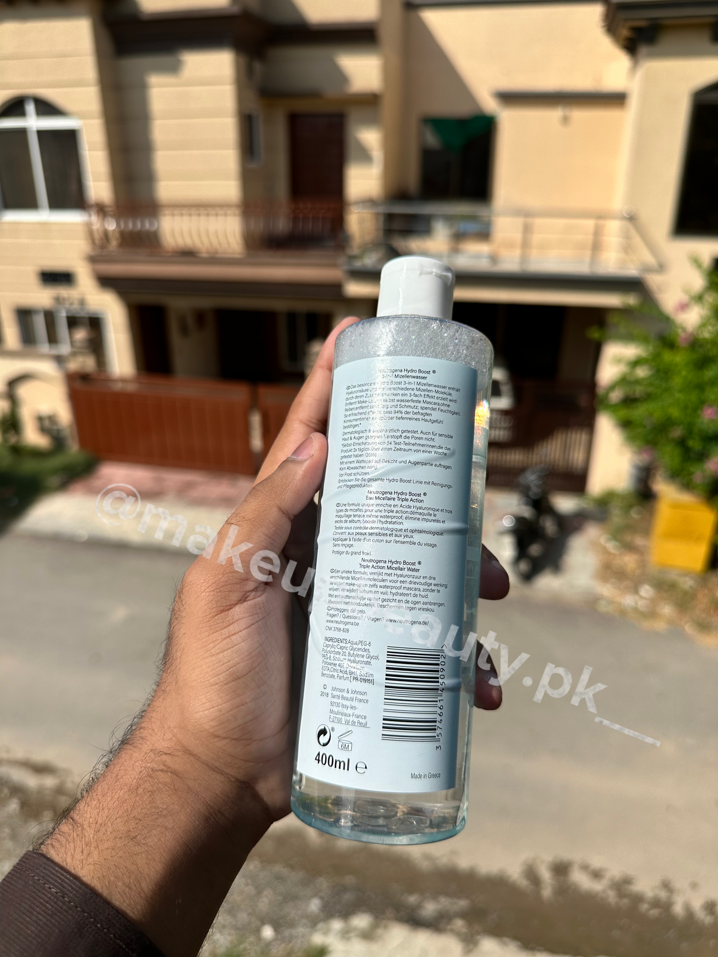Neutrogena Hydro Boost Micellar Water 400 ML