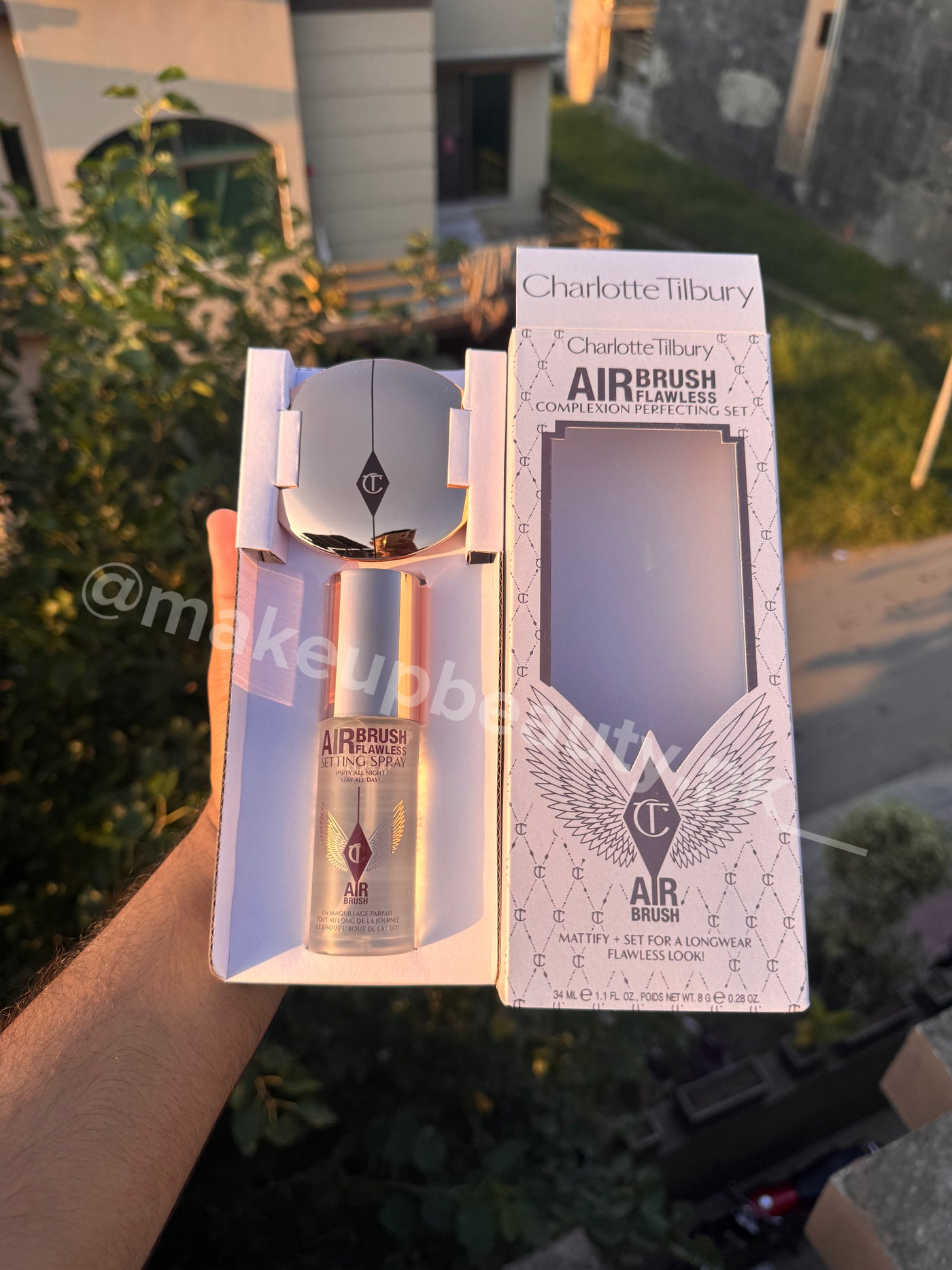 Charlotte Tilbury Airbrush Flawless Complexion Perfecting Travel/Gift Set .