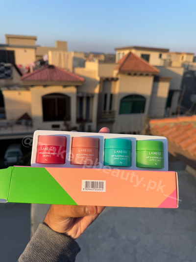 Leneige 4 in 1 Lip sleeping masks Pack 8 grams each with spatula and Box.