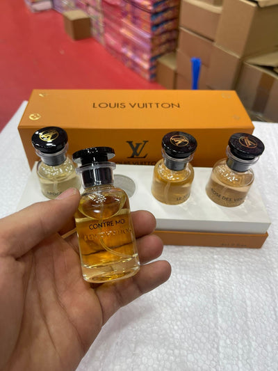Louis Vuitton Mini Perfume set of 4 perfumes . 30 ML each bottle.