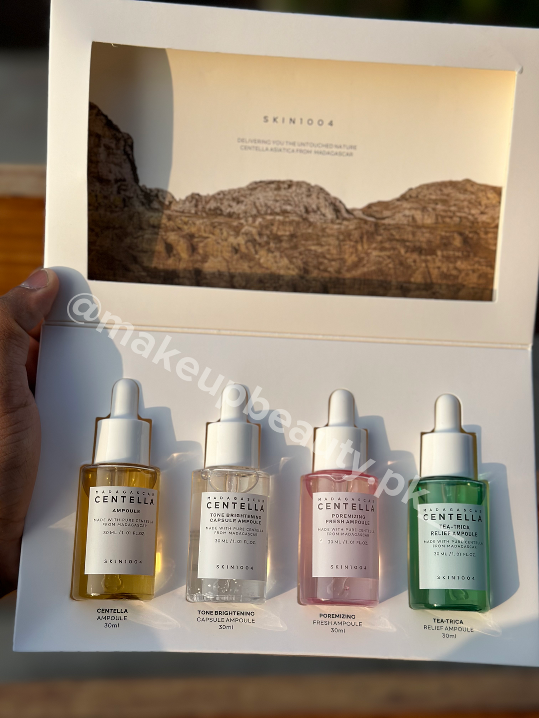 SKINE1004. CENTELLA カプセルアンプル 4種セット 各30ml Skin 1004 Centella 4 in 1 30 ML each ampoule Gift Pack