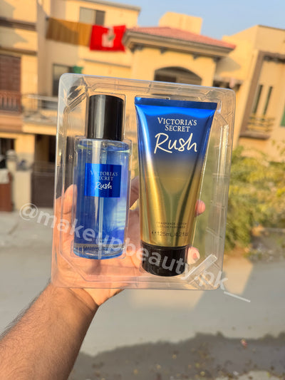 Victoria’s Secret Mist plus Body Lotion Gift set (Rush flavour)