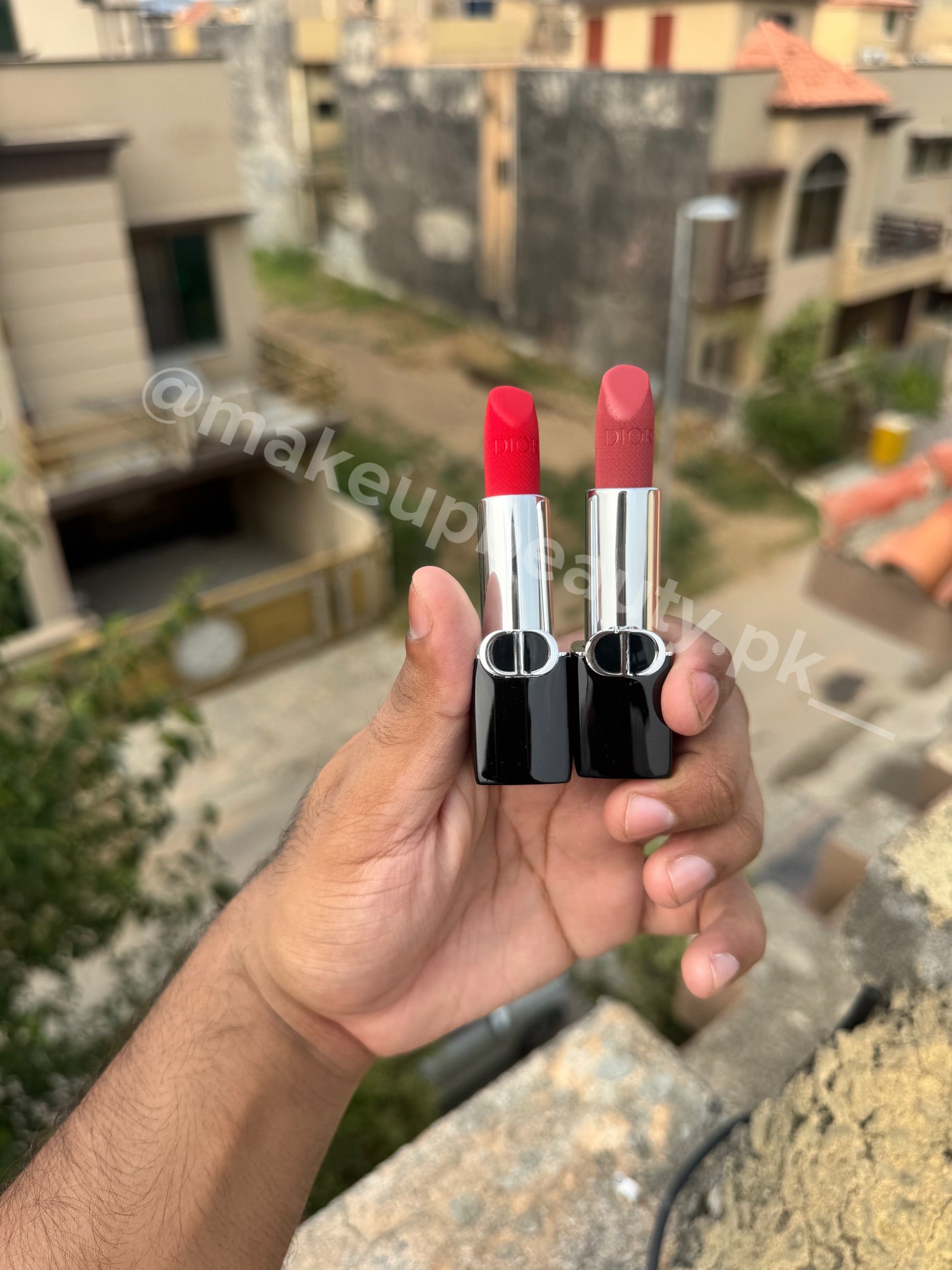 Dior Rouge Floral Lip care Long wear Lipstick 3.5 Grams big size.