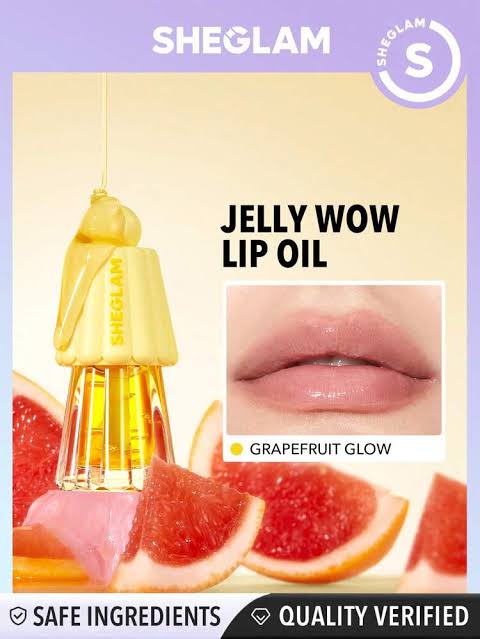 Sheglam Grapefruit Glow Lip Oil 5 grams💋
