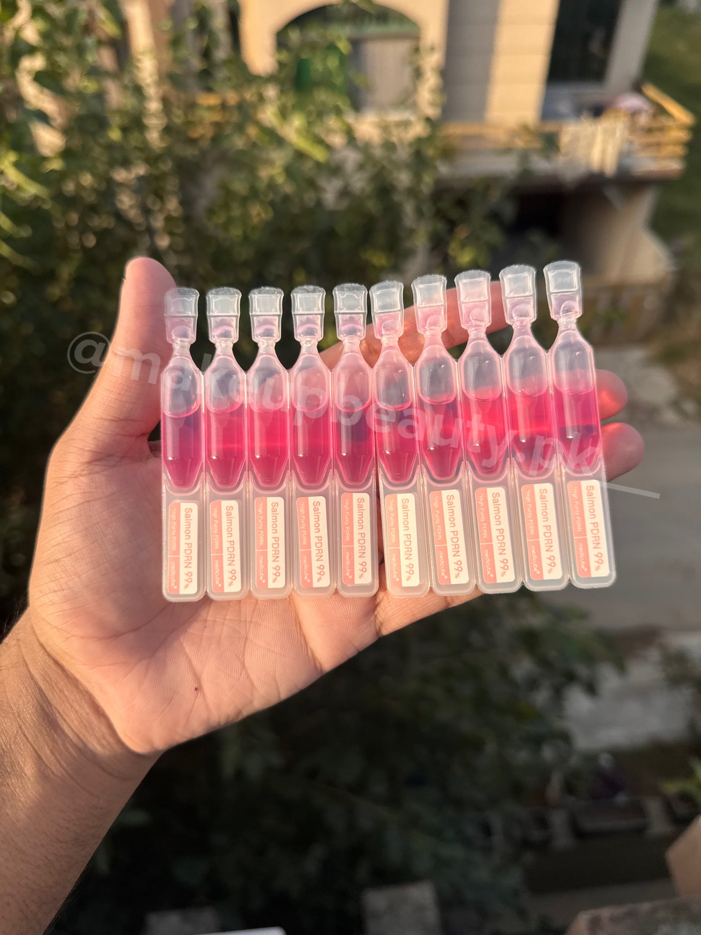 Medicube PDRN 99% Pink One Day Serum ( 1.5 ML x 10)
