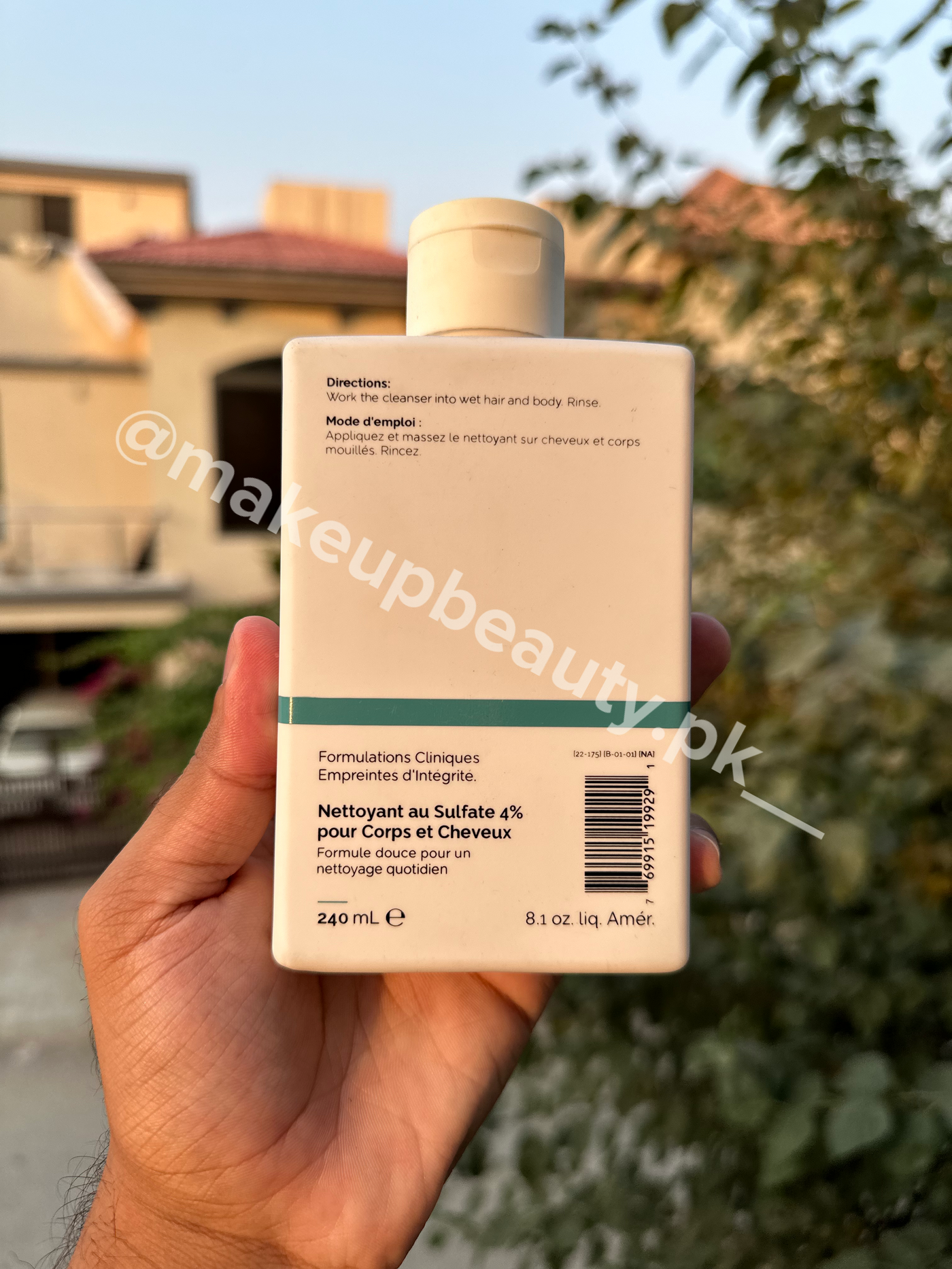 The Ordinary Sulphate 4% Cleanser for Hair and Body240 ML