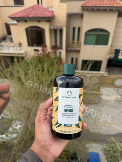 The Body Shop Ginger Shampoo For Dry, Anti scalp. Anti dandruff. 400 ML