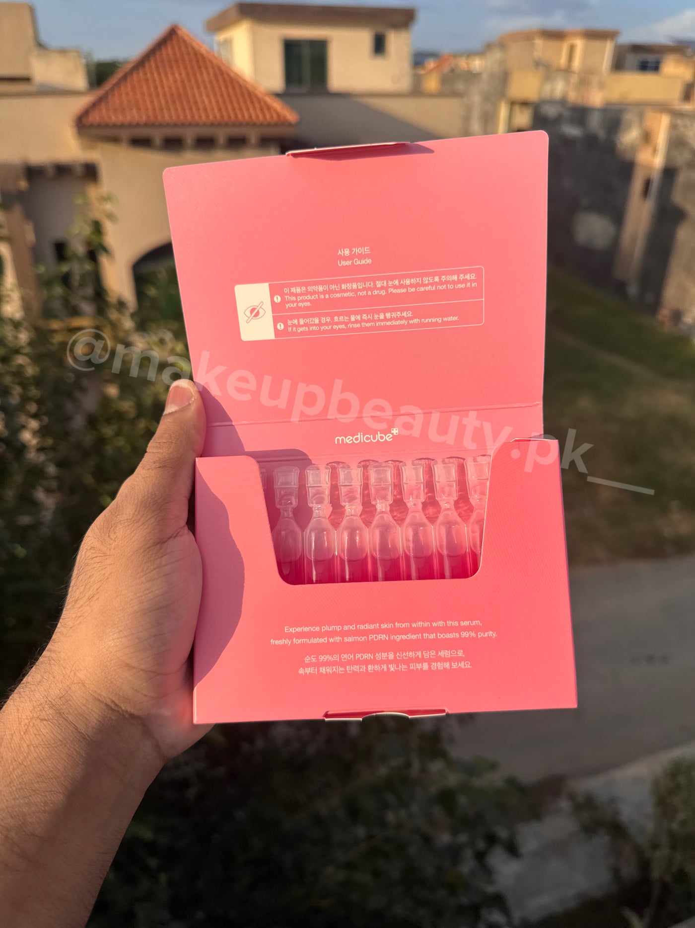 Medicube PDRN 99% Pink One Day Serum ( 1.5 ML x 10)