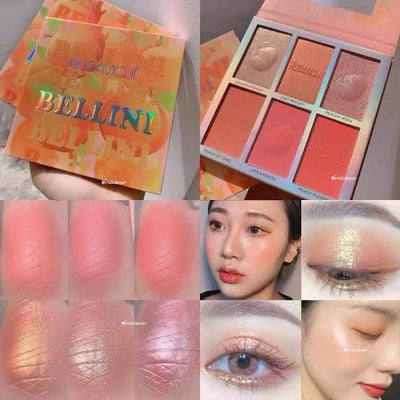 Huda belini blush eyeshadow😍