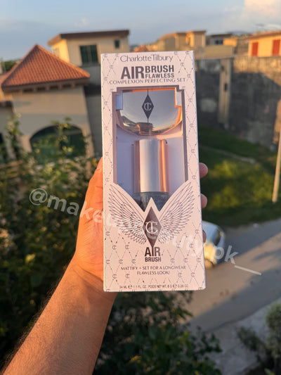 Charlotte Tilbury Airbrush Flawless Complexion Perfecting Travel/Gift Set .