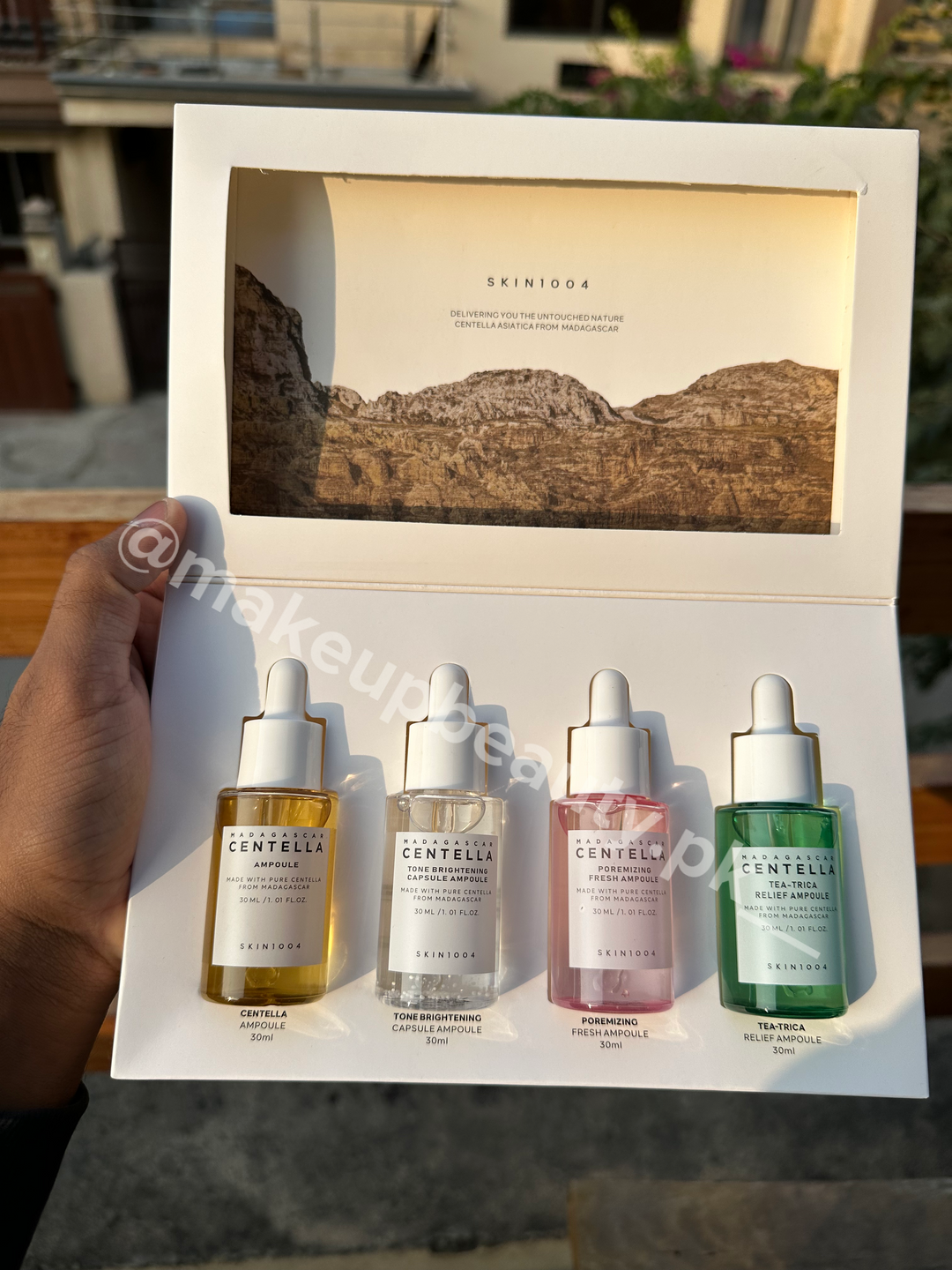 SKINE1004. CENTELLA カプセルアンプル 4種セット 各30ml Skin 1004 Centella 4 in 1 30 ML each ampoule Gift Pack