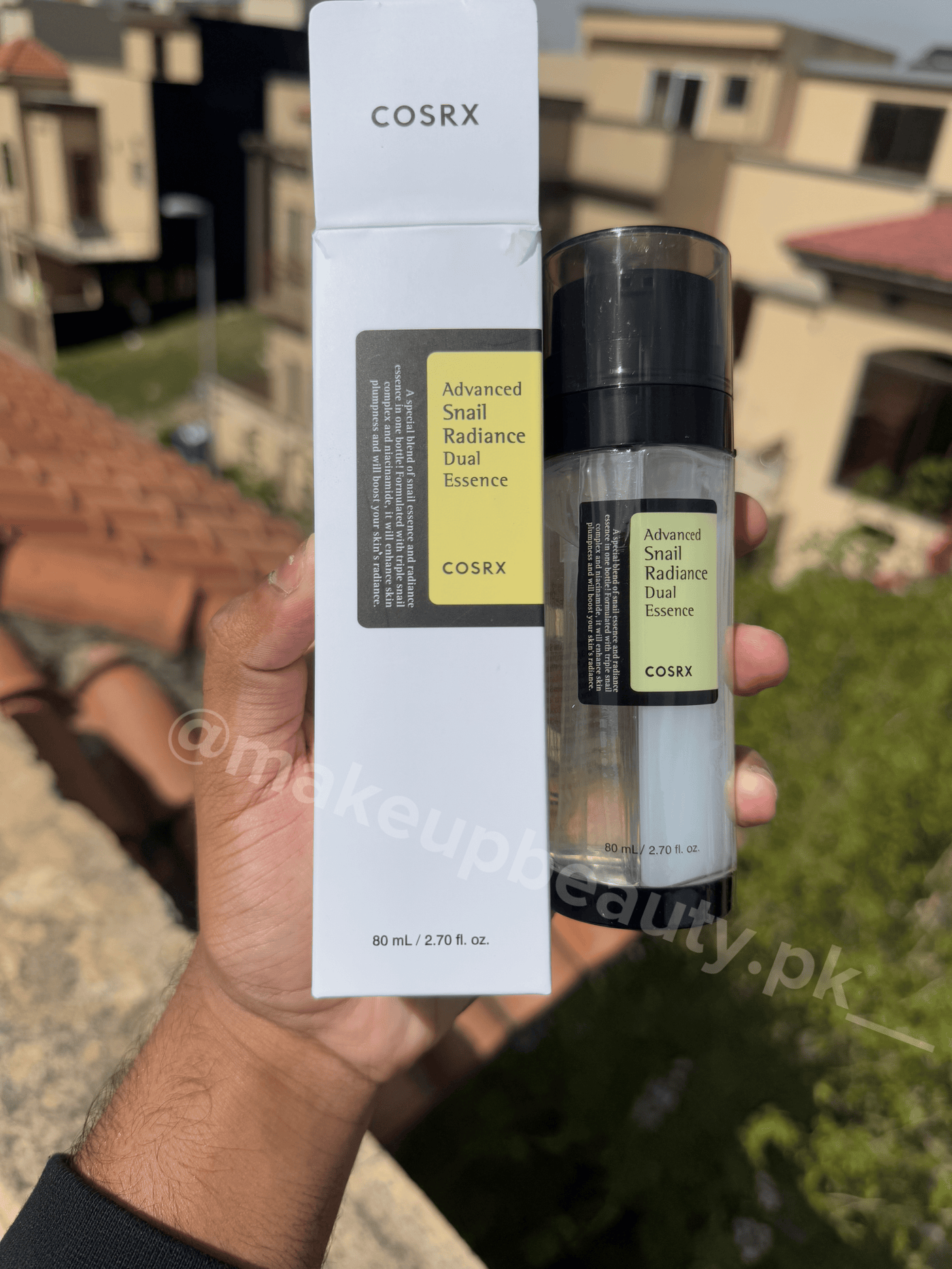 COSRX Advanced Snail Radiance Dual Essence – 80ML 🐌✨