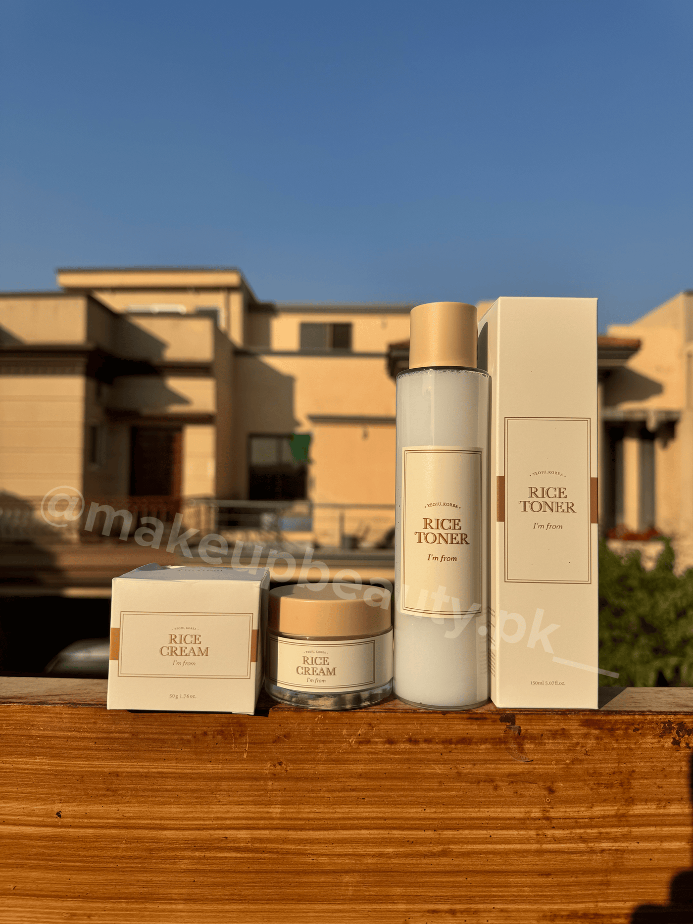 I’m from Rice Toner and Rice Cream duo pack of two