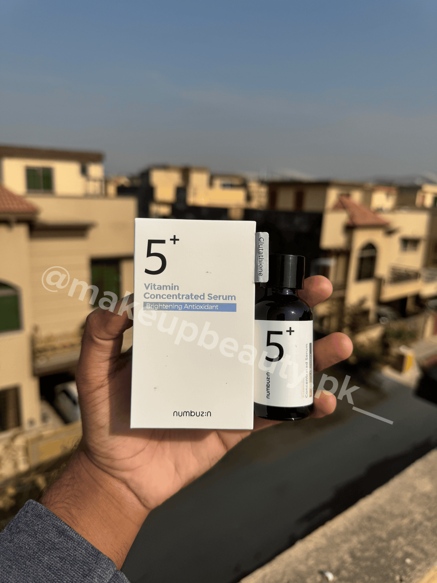 Numbuzin No. 5 Glutathione Vitamin Concentrated serum Brightening Antioxidant serum