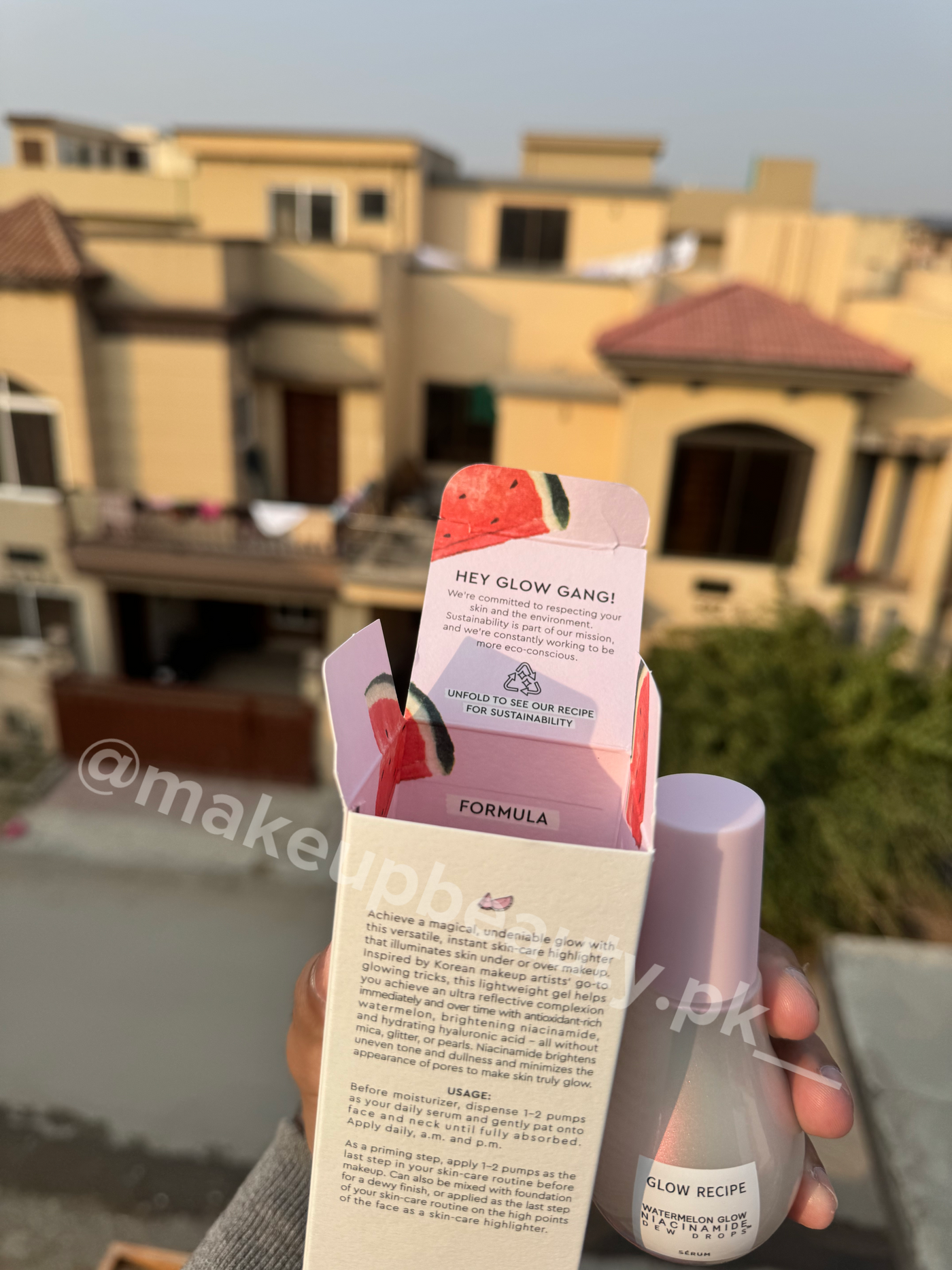 Glow Recipe Watermelon Glow Niacinamide Dew Drops (40 ML) 🍉✨