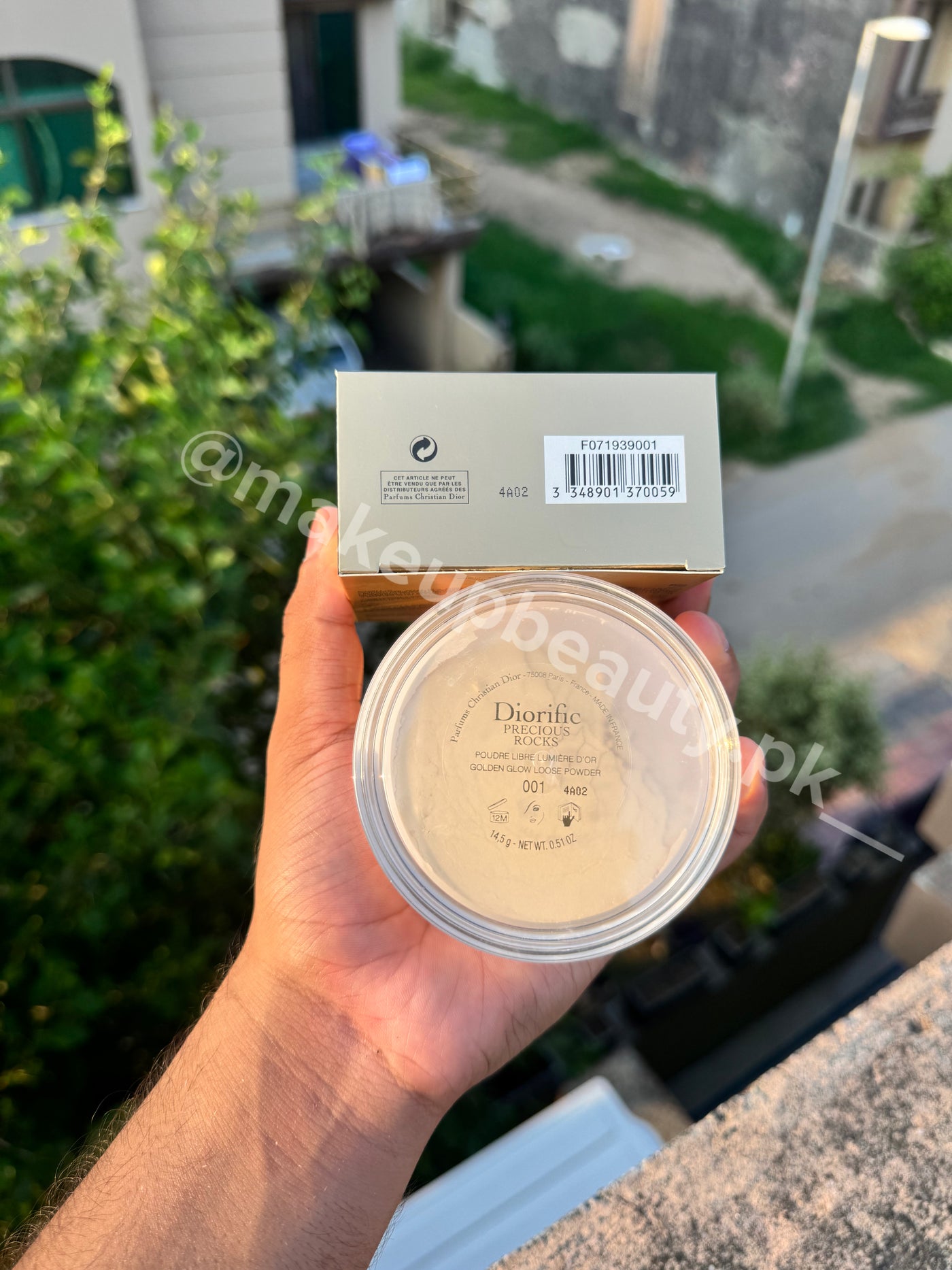 Dior Precious Rocks Golden Glow Loose Powder 14.5 Grams each.