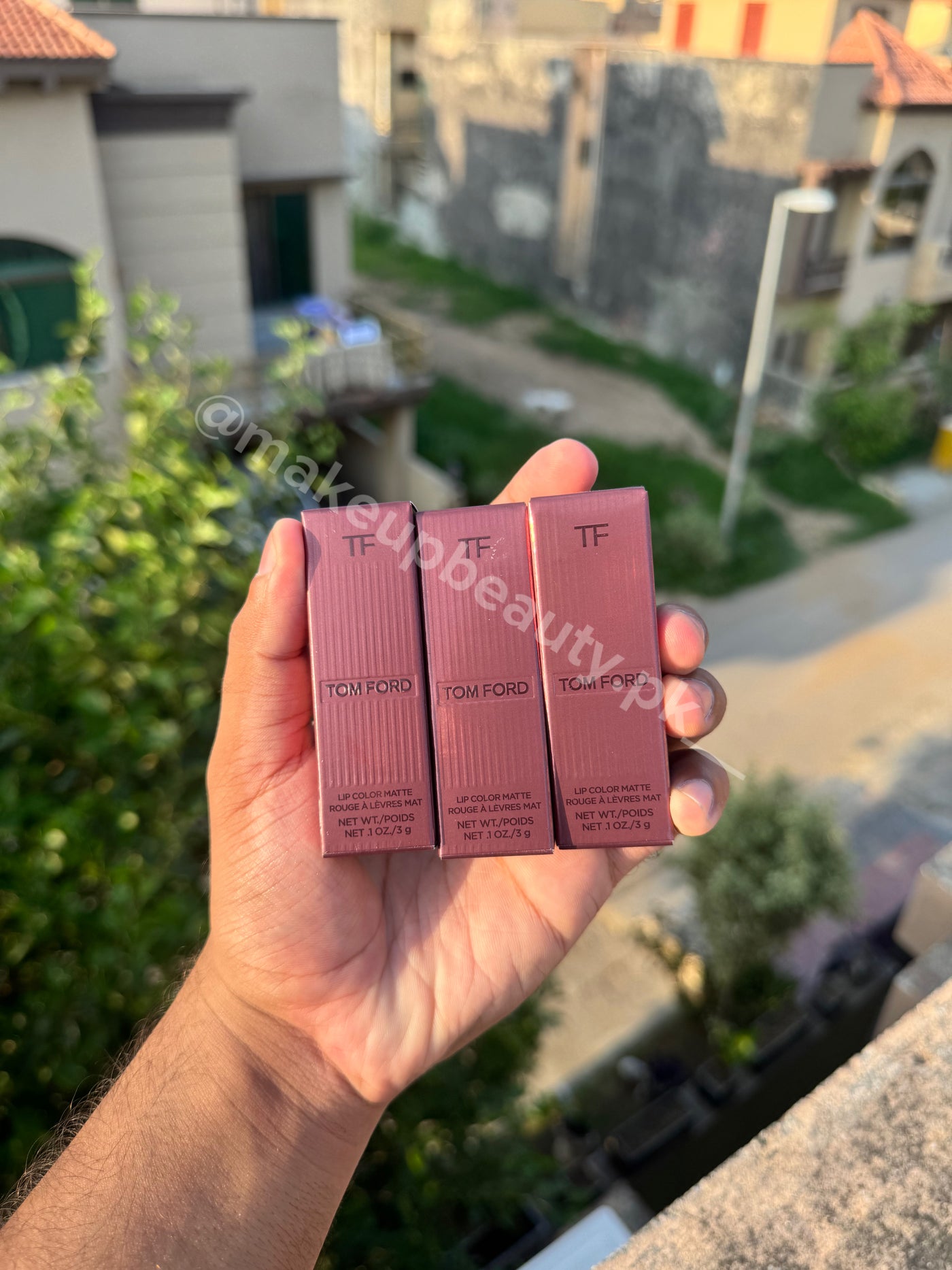 Tom Ford Rouge Lip Color matte Lipstick. 3 grams each.