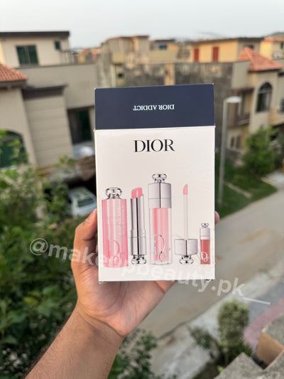 Dior Addict 3 in 1 Lip Glow & Balm set.