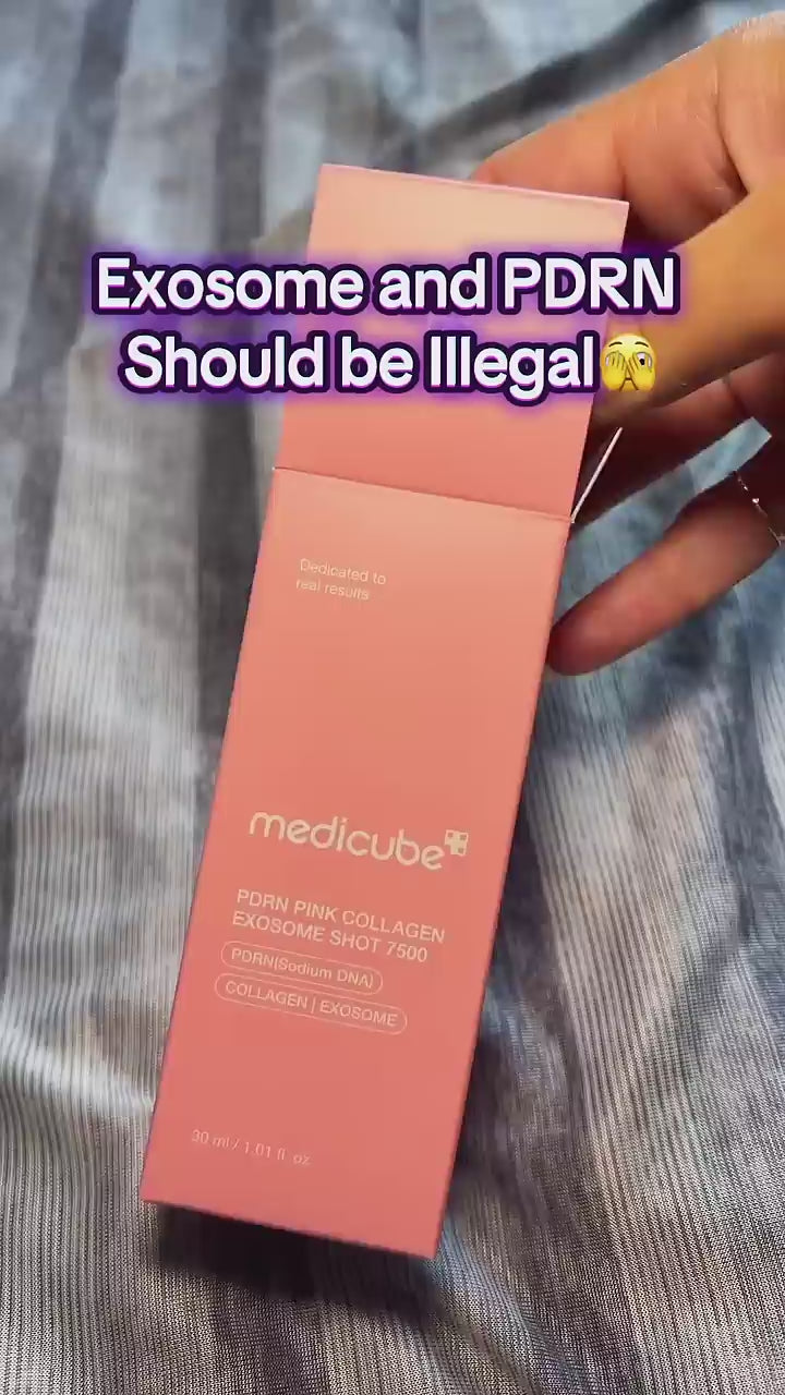 Medicube PDRN Pink Collagen Exosome Shot 7,500 ppm.