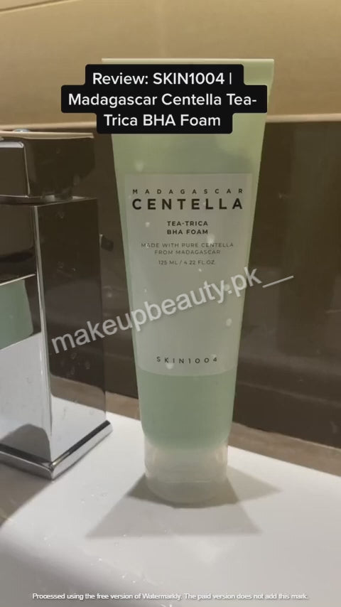 SKIN 1004 Madagascar Centella Tea Trica BHA Foam (125 ML) 🌿✨