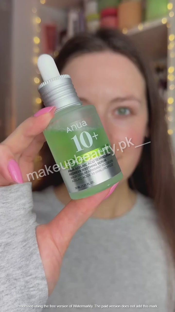 Anua azelaic 10 + Hyaluron Redness Soothing Serum 30 ML.