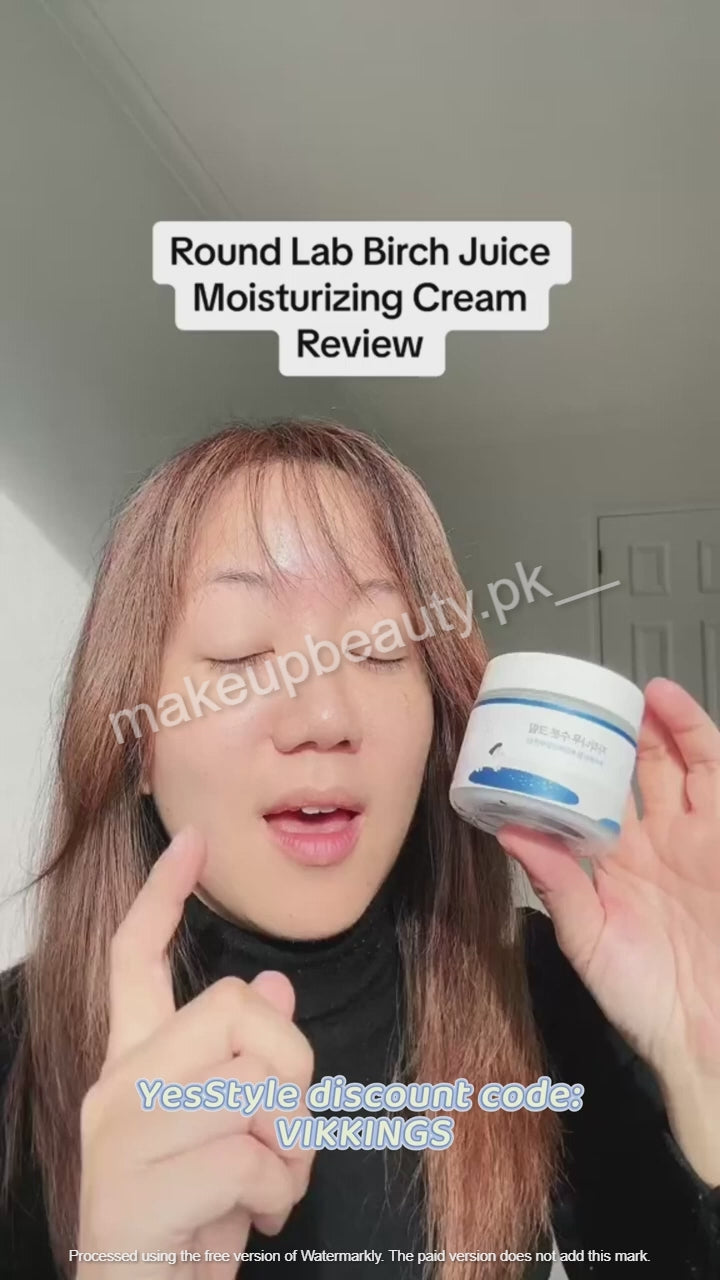 Round Lab Birch Juice Moisturizing Cream 80 ML.
