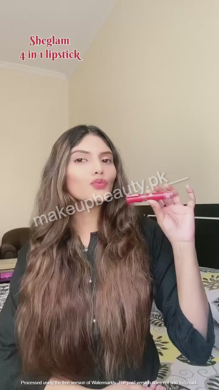 Sheglam 4 in 1 Lipstick 😍. Buy favourite shade: