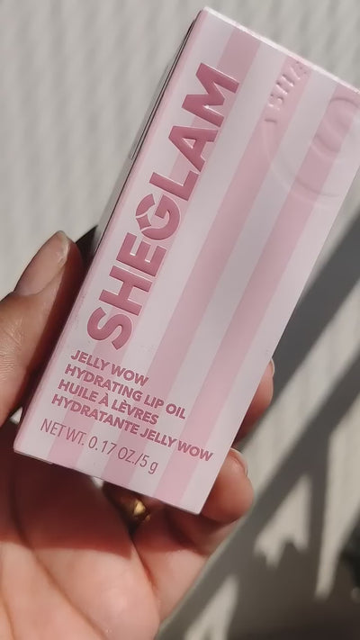 Sheglam Jelly Wow Hydrating Lip oil 5 g. Flavour: Pinkies up.