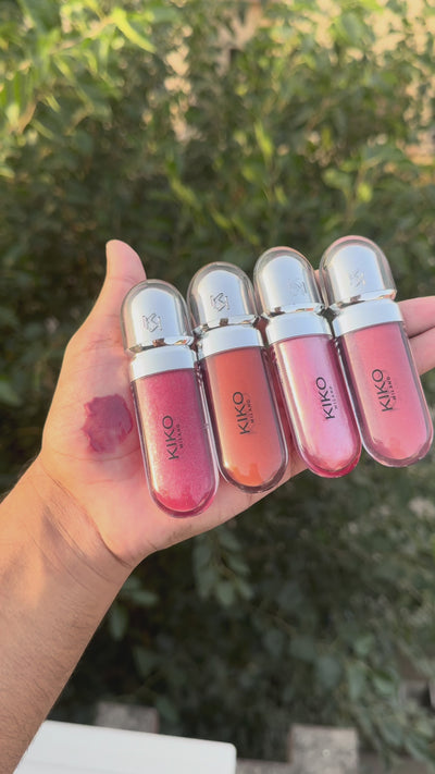 Kiko Milano 3D Hydra LipGloss 6.5 ML each.